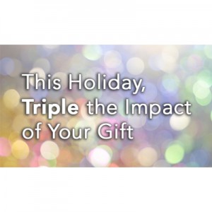 Triple your gift